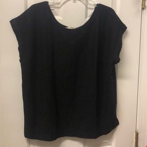 Loft ottoman shirt with buttons